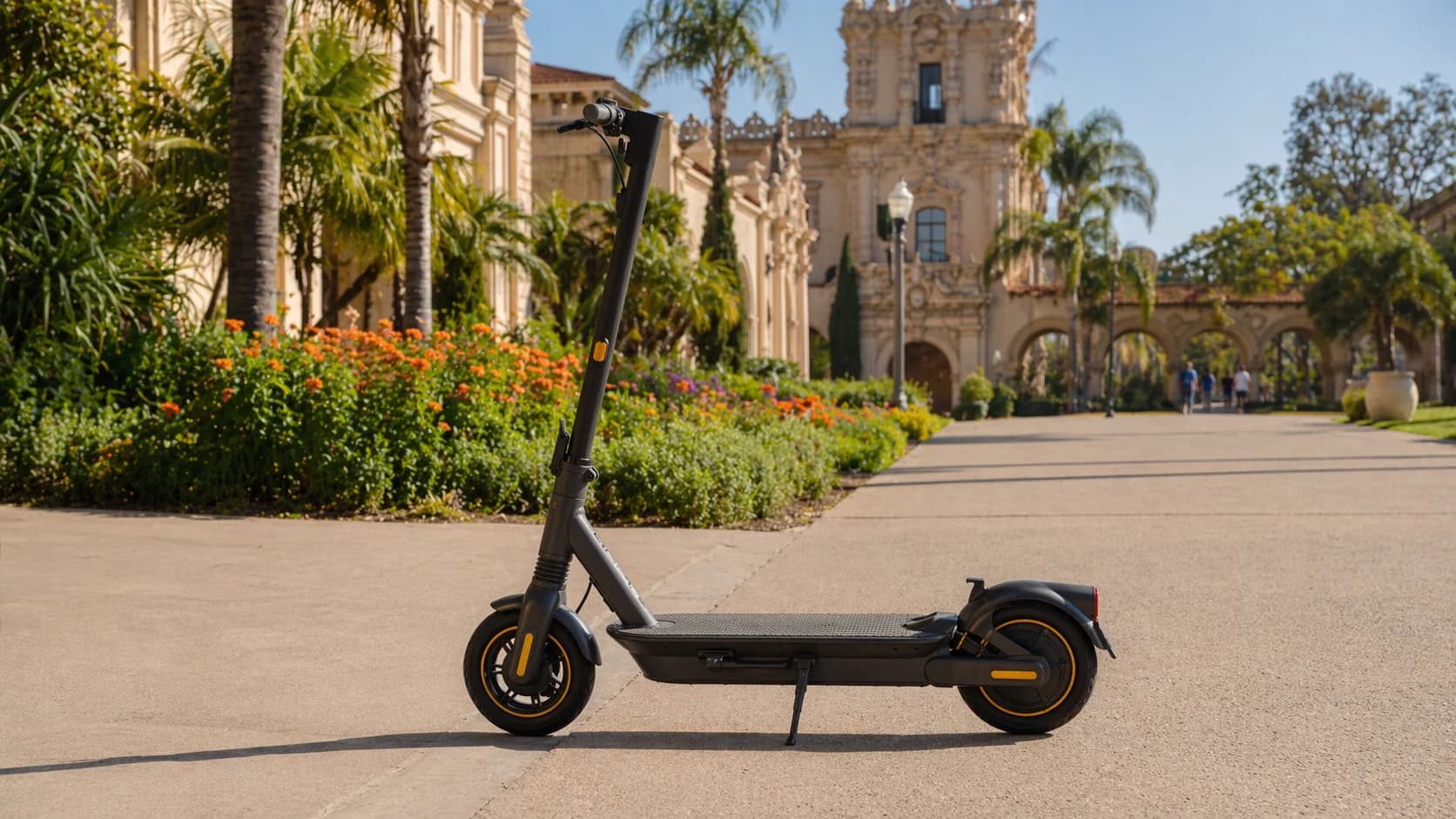 Ninebot Max scooter rental near Balboa Park San Diego
