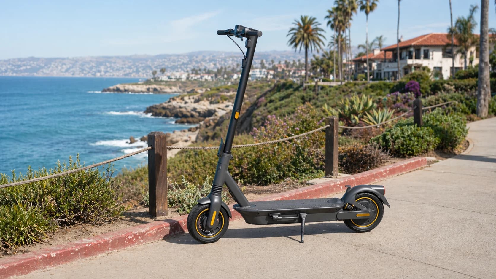 Ninebot Max scooter rental near La Jolla San Diego